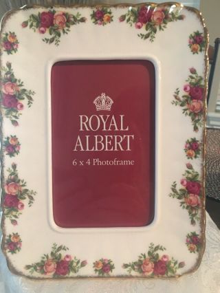 Collectable Royal Albert Fine Bone China Picture Frame 6 X 4.