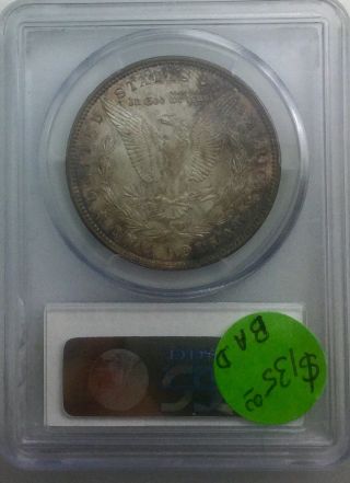 1888 P Morgan Dollar PCGS MS64 Nicely Toned Coin 2