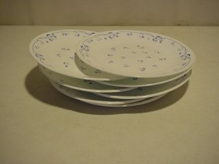 Corelle Provincial Blue Flower Lunch Plate Salad Plate 8.  5 " Set Of 7