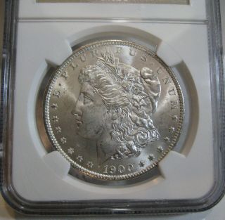 1900 - O Morgan Dollar - Ngc Ms 63 - Shine - See Pictures