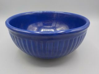 Vintage Red Wing Gypsy Trail 7 " Reed Nesting Mixing Bowl Cobalt Blue