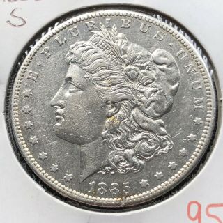 1885 S Morgan Dollar $1 Xf - Au 6732