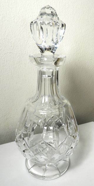 Waterford Crystal Lismore Footed Brandy Decanter -