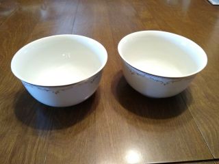Wh Grindley 520 Set Of 2 Deep Fruit/dessert (sauce) Bowls