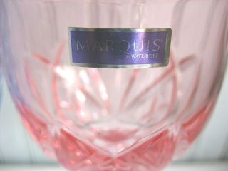 NWT S/4 Multi color WATERFORD crystal Marquis 8 1/2 