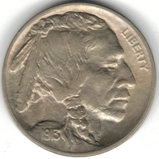 1913 T2 Buffalo Nickel Uncertified Coin Ch Unc Tmm