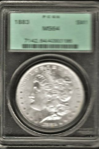 Year Was $85.  95 Now $74.  95 Pcgs Ms - 64 1883 Morgan Dollar