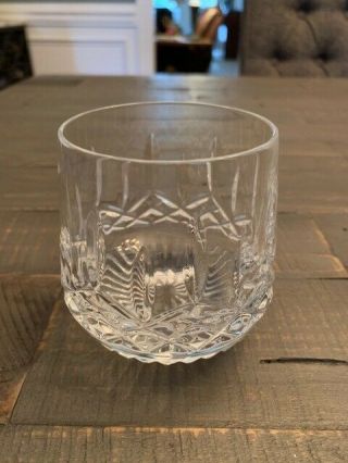 2 Waterford Crystal Lismore Roly Poly Old Fashioned Glasses