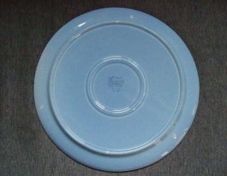 Pre 1942 Luray Pastels Blue 10 Inch Grill/Sectioned Plate 3