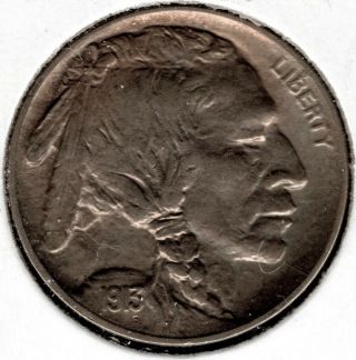 1913 D Indian Head (buffalo) 5 Cent Nickel (type 1) - Unc,