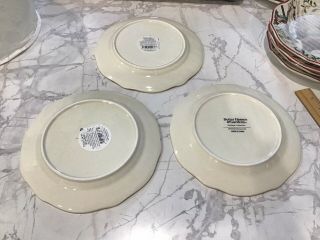 Better Homes & Gardens Heritage - Winter Forest 3 Station Wagon Salad Plates 3