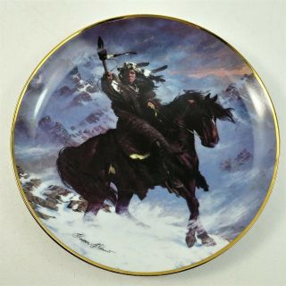 Spirit Of The West Wind Western Heritage Museum Limited Edition Collectors Plate