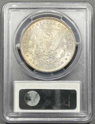 1884 - O Morgan Dollar $1 - PCGS MS63 - Golden Toned Obverse 2