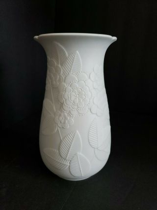 Vintage Kaiser Porcelain Bisque Vase Manfred J.  Frey,  W Germany,  Signed Numbered