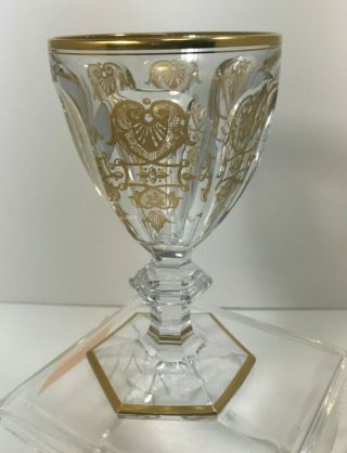 BACCARAT EMPIRE WATER GOBLET/RED WINE GLASS HARCOURT 6 - 3/8 