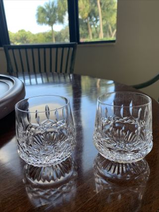 2 Waterford Crystal Lismore Roly Poly Old Fashioned Tumblers More Available