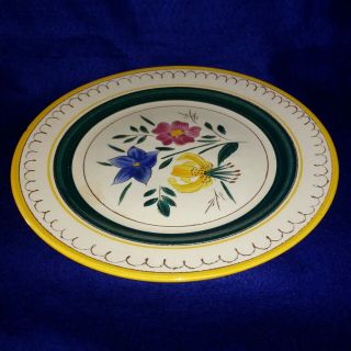 Stangl Pottery Garden Flower 12 " Plate -