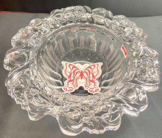 Waterford Crystal Marquis Merry Christmas Centerpiece Large 10 " Crystal Bowl
