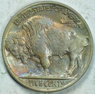 1924 - P 5C Buffalo Nickel AU/MS Uncirculated / State 2
