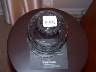 Waterford Crystal Small Hurricane Candle Holder 5 1/2 H x 4 1/2 W 3