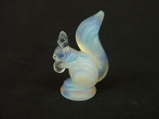 Sabino France Opalescent Glass Squirrel