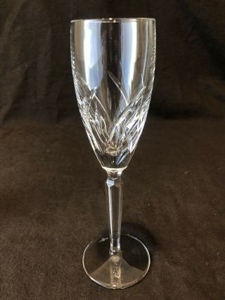 Waterford Crystal Lucerne Champagne Flute Glass 9 3/8 " H Individually