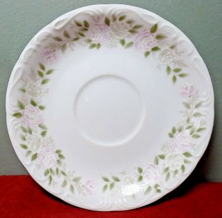 Set Of 8 Sheffield Fine China 5.  75 " Saucers Classic 501 Pattern Made In Japan