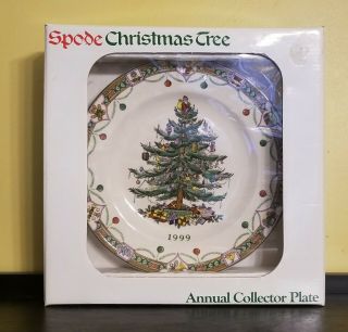 Spode Christmas Tree 1999 Annual Collector Plate - in the Box 3