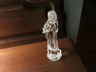 Waterford Crystal Figurine Christmas Nativity Mother & Child Madonna Mary Jesus 2