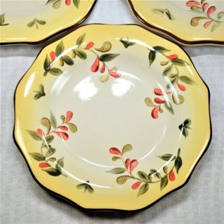 Set of 4 | Better Homes and Gardens | Tuscan Retreat | Salad Plates 2