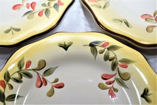 Set of 4 | Better Homes and Gardens | Tuscan Retreat | Salad Plates 3