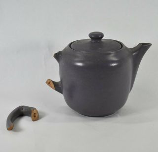 Marblehead Pottery Lavender Tea Pot As - Is