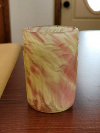 Northwood Leaf Mold Red Canary Spatter Tumbler