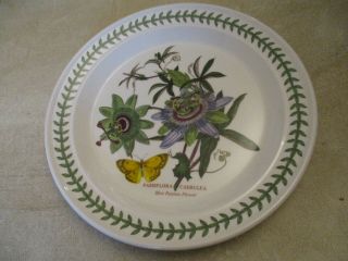 Portmeirion Botanic Garden 10 " Dinner Plate,  Passiflora Caerulea
