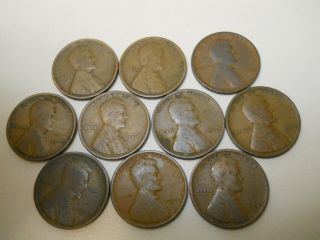 1 Roll Of 1909 Lincoln Head Pennies.  Good To Very Good.  Combine.