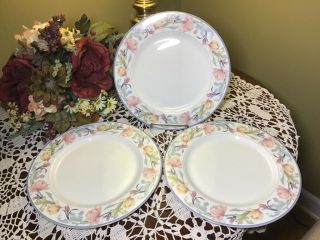 (3) Gorham Town & Country Ashley 10.  75 " Dinner Plates