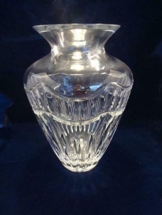 Waterford Crystal Pompeii Vintage Large Flower Vase - 10 " Perfect