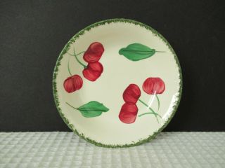 Vintage Blue Ridge Southern Pottery Mountain Cherry 4 Berry Bowls 5 - 1/2 