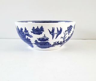 Vintage Shenango China Restaurant Ware Bowl Blue And White Soup Blue Willow