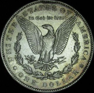 1890 Morgan Silver Dollar in SAFLIP® - BU - (AU, ) PL Details - JW 2