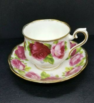 Royal Albert - Old English Rose - Teacup And Saucer