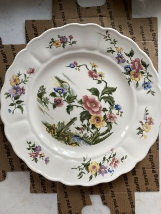 Grindley Lorraine Dinner Plates (marlborough/royal Petal),  10 " Diameter