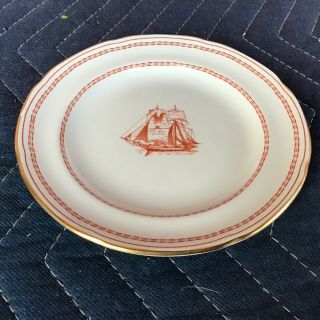 Spode Trade Winds Red 6” Bread And Butter Plate 14 Available