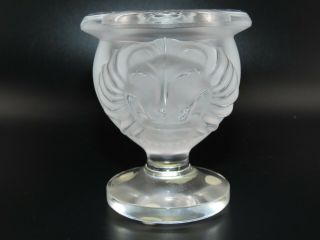 Lalique France Crystal Clear/frosted Tete D 