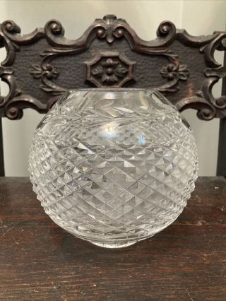 Waterford Crystal Flower Vase Made In Ireland