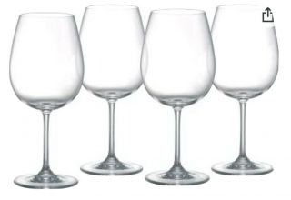 Marquis By Waterford Vintage Full Body Red Set Of 8 Glasses