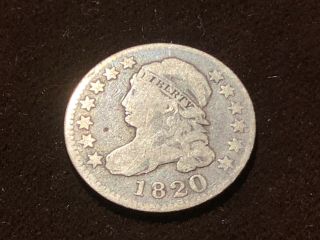 1820 Capped Bust Dime Large 0