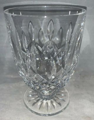 Vintage Waterford Crystal Lismore Footed Juice Glass,  Euc 2 For Clover