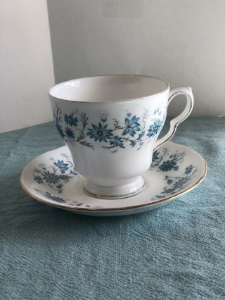 Colclough Braganza Vintage Bone China Tea Cup & Saucer