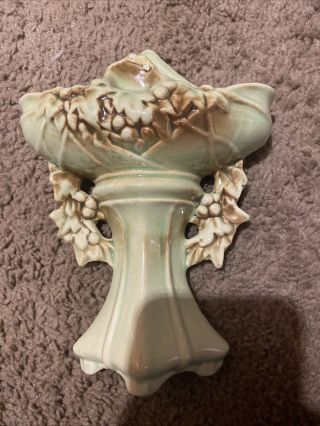 Wall Pocket Planter Vase Vintage Mccoy Art Pottery: Does Not Have Bird